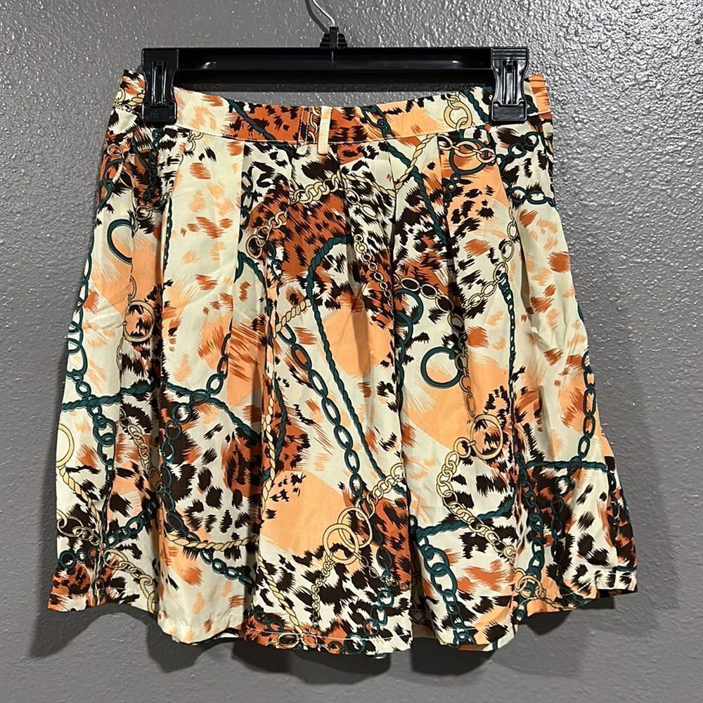 Alythea Leopard Print And Chain Print Button Fron… - image 4